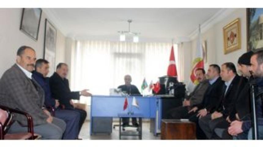 Mhp İl Başkanı Bur&ccedil; Gazeteciler Cemiyetini Ziyaret Etti