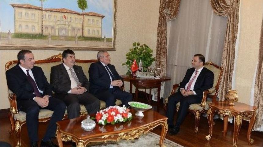 Atso Y&ouml;netiminden Protokol Turu Devam Ediyor