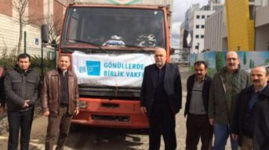 G&ouml;n&uuml;llerde Birlik Vakfı&rsquo;ndan Suriye T&uuml;rkmenlerine Yardım Eli