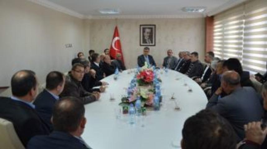 Muhtarlardan Başkan &Ouml;zg&uuml;ven&rsquo;e Ziyaret
