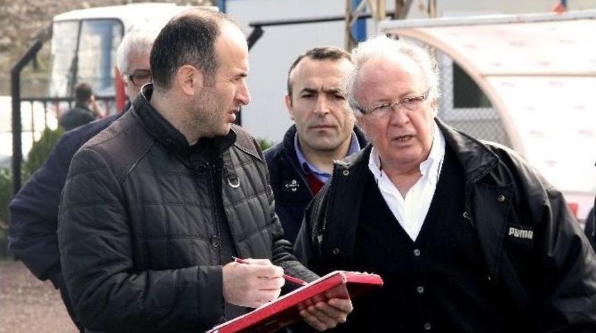 Tff Heyeti, &Ccedil;iftlikk&ouml;y Stadı&rsquo;nda İncelemelerde Bulundu