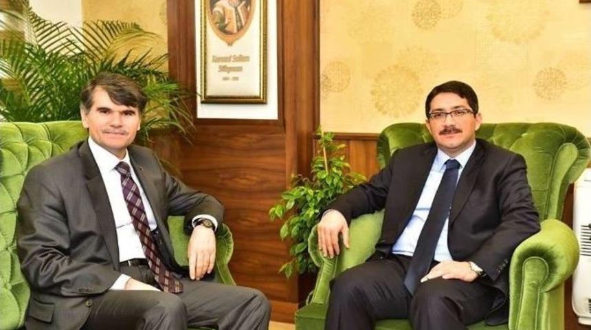 Aday Adayı Bozoğlu&rsquo;ndan Başkan &Ccedil;elik&rsquo;e Ziyaret