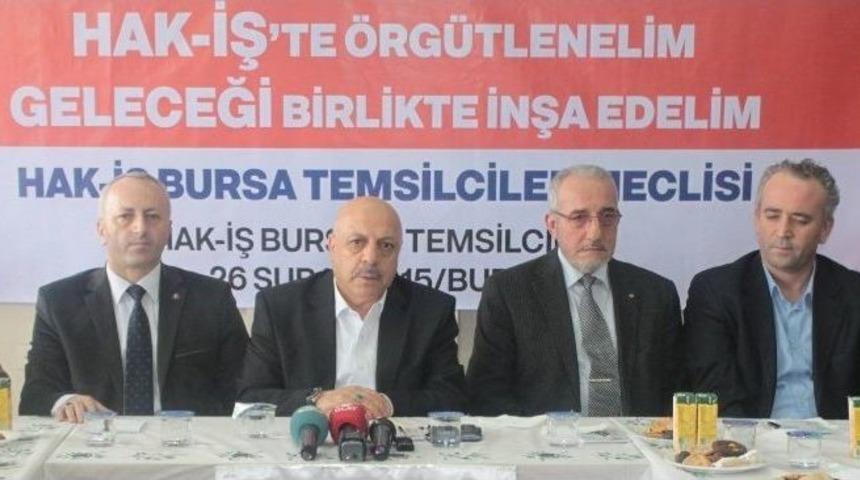 Hak-iş Genel Başkanı Mahmut Arslan: