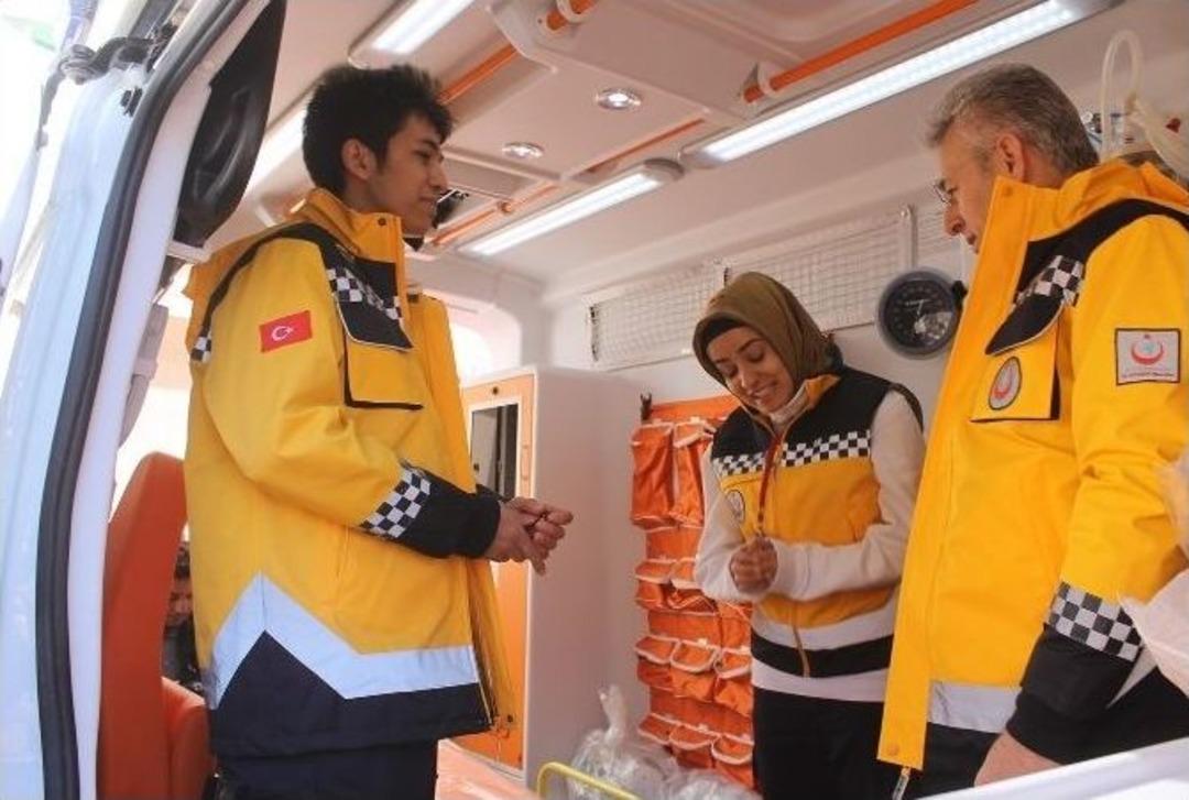 Mardin&rsquo;de 9 Yeni Ambulans Hizmete Girdi