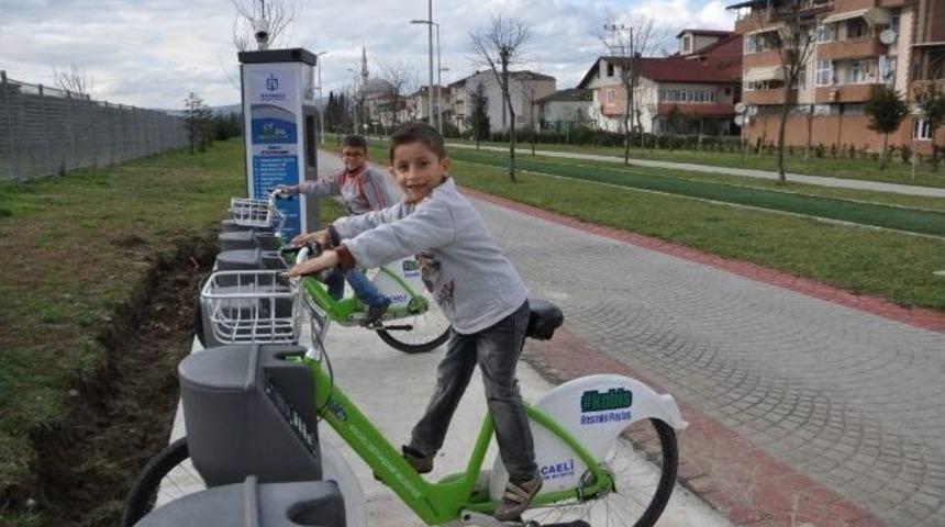 Kartepe&rsquo;nin Akıllı Bisikletleri Geldi