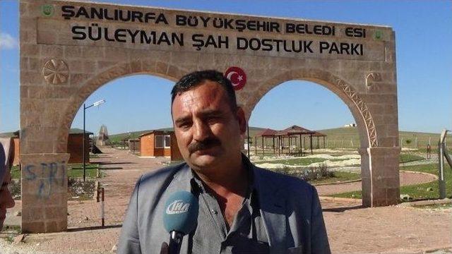 Süleyman Şah Dostluk Parkı Harabeye Döndü