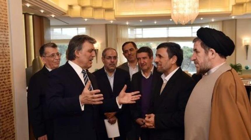 Ahmedinejad'tan Gül'e Nezaket Ziyareti