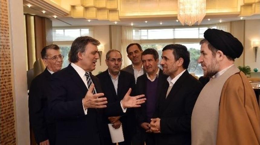 İran Eski Cumhurbaşkanı Ahmedinejad’dan, Abdullah Gül’e Ziyaret