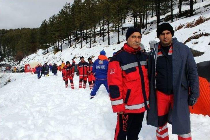 Umke Muğla Ekibinden Karda Tatbikat G5