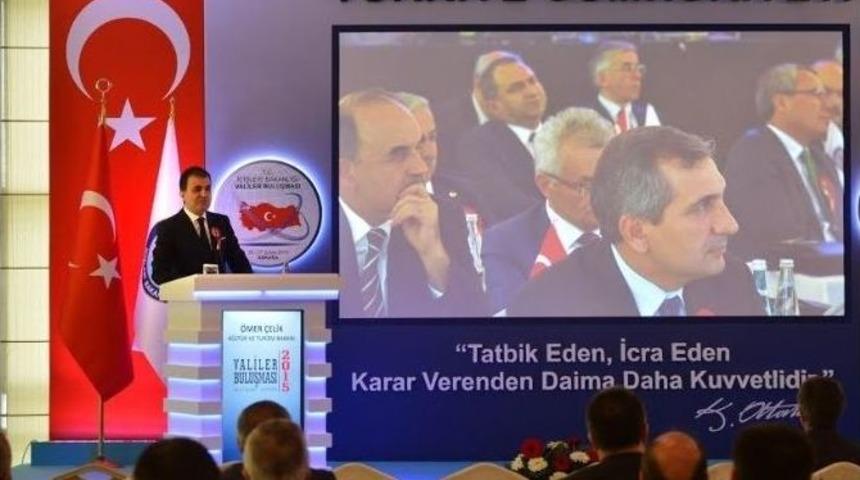 K&uuml;lt&uuml;r Ve Turizm Bakanı &Ccedil;elik, 81 İlin Valisine Seslendi