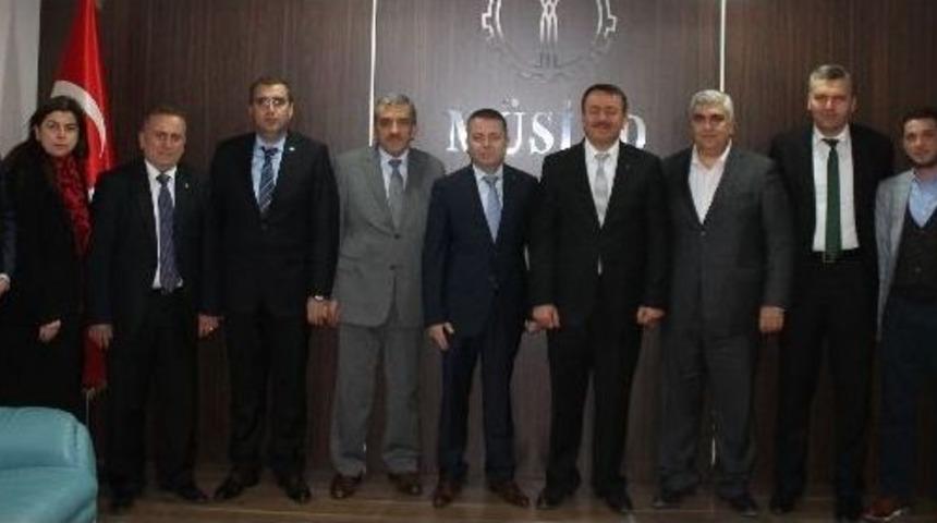 Sarıoğlu&rsquo;ndan M&uuml;siad Ve Gen&ccedil; M&uuml;siad&rsquo;a Ziyaret