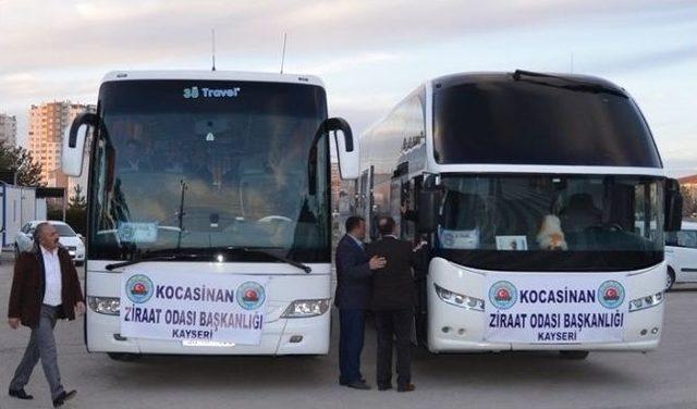 Kocasinan Ziraat Odası 100 Çiftçiyi Balıkesir Tarım Fuarı Ve Çanakkale’ye Götürdü