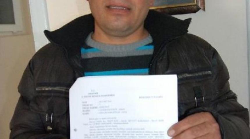 12 Yıl &Ouml;nce Satın Aldığı Arazinin Sahibi Olduğunu Mahkemede Kanıtladı