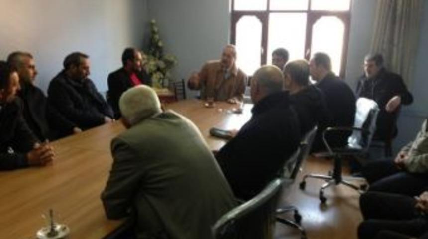 Aday Adayı Dağdağan&rsquo;dan Muhtarlar Derneği&rsquo;ne Ziyaret