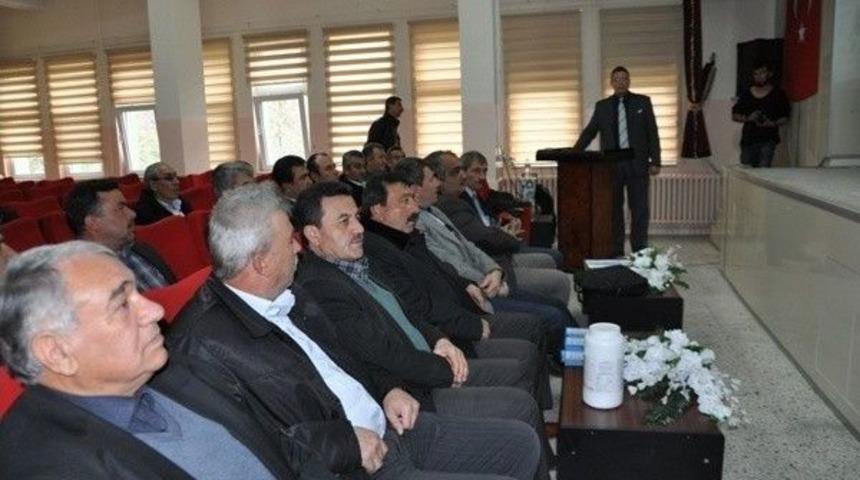 K&ouml;y Muhtarlarına İ&ccedil;me Suyunda Klorun &Ouml;nemi Anlatıldı