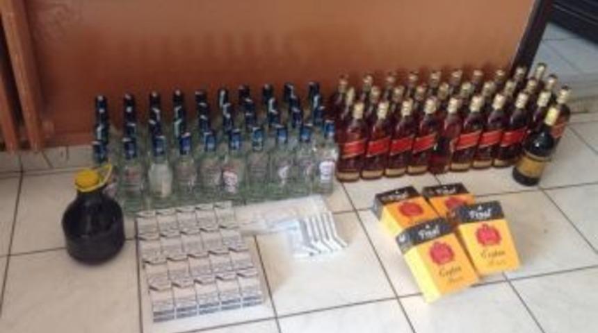 Iğdır&rsquo;da 71 Şişe Ka&ccedil;ak Alkoll&uuml; İ&ccedil;ecek Ele Ge&ccedil;irildi