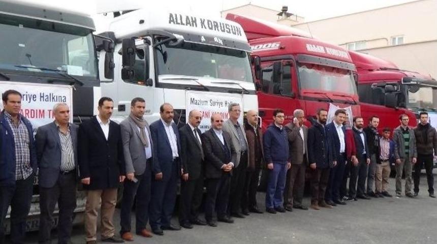 Sınır &Ouml;tesine Yardımlar Devam Ediyor