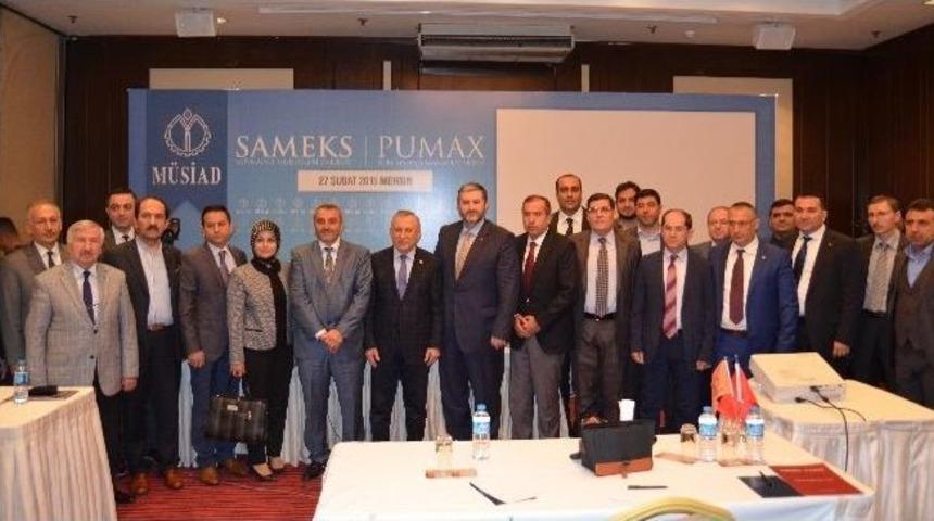 M&uuml;siad Şubat Ayı Sameks Verilerini Mersin&rsquo;de A&ccedil;ıkladı