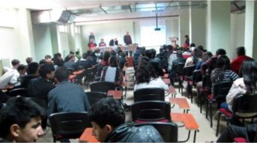 &Ouml;ğrenciler Doğal Afetler Konusunda Bilgilendirildi