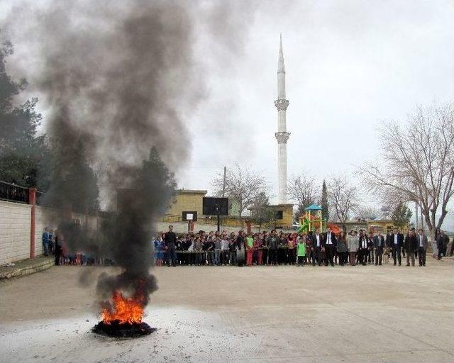 Araban’da Yangın Tatbikatı Gerçeği Aratmadı