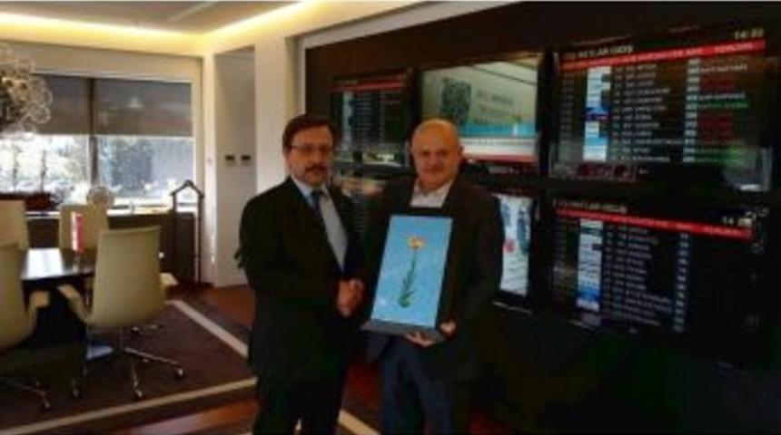 Bilal Cicavoğlu, Hamdi Top&ccedil;u&rsquo;yu Ziyaret Etti