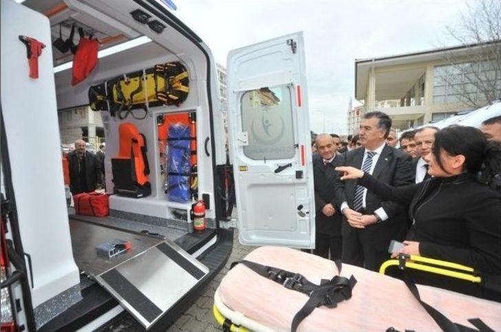 Osmaniye’de 7 Acil Yardım Ambulansı Hizmete Girdi G1
