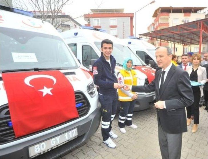 Osmaniye’de 7 Acil Yardım Ambulansı Hizmete Girdi G5