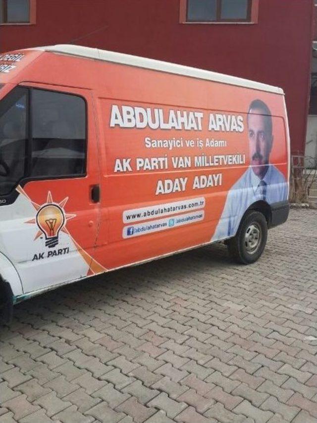 Ak Parti Van Milletvekili Abdulahat Arvas Tanıtıma Büyük Önem Veriyor