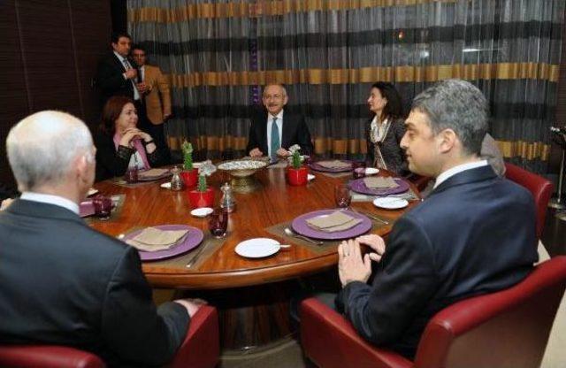 Kılıçdaroğlu, Papandreu Ile Akşam Yemeğinde Bir Araya Geldi
