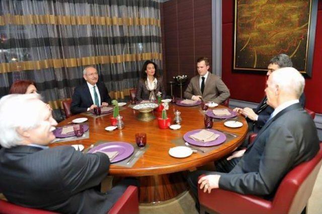 Kılıçdaroğlu, Papandreu Ile Akşam Yemeğinde Bir Araya Geldi