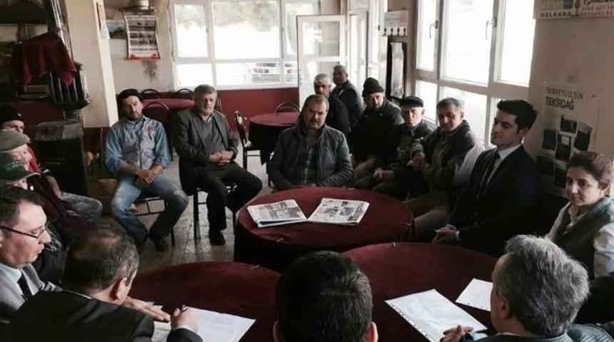Tekirdağ&rsquo;da &Ccedil;ift&ccedil;i Bilgilendirme Toplantıları Devam Ediyor