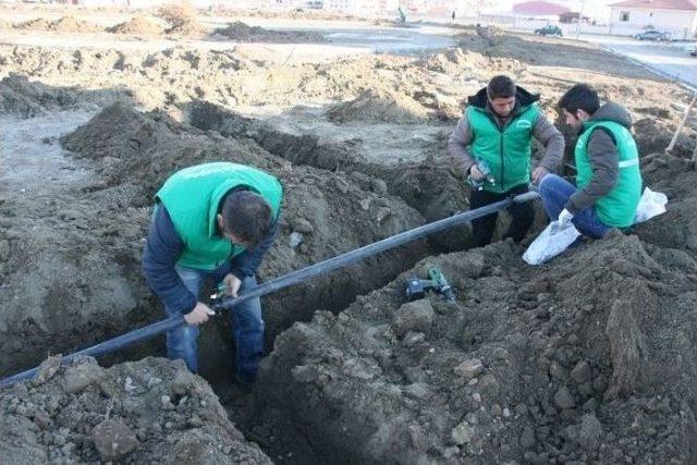 Erzincan Belediyesi’nden Cumhuriyet Mahallesine Yeni Park