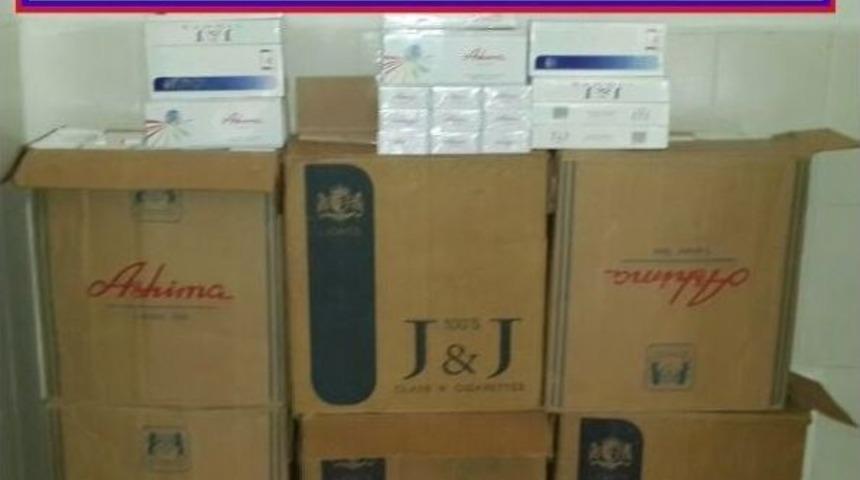 Hakkari&rsquo;de Ka&ccedil;ak &Ccedil;ay Ve Sigara Operasyonu