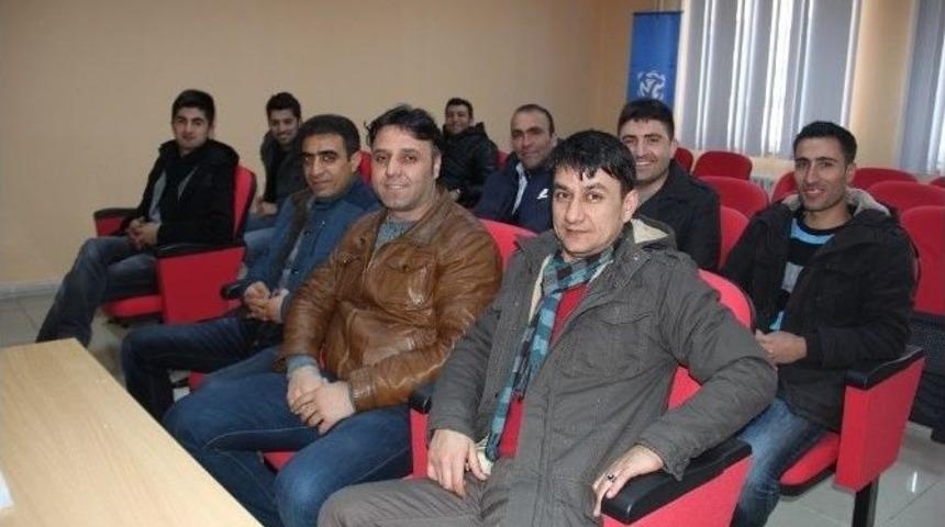 Bitlis’teki Futbol Hakemleri Dernek Kurdu