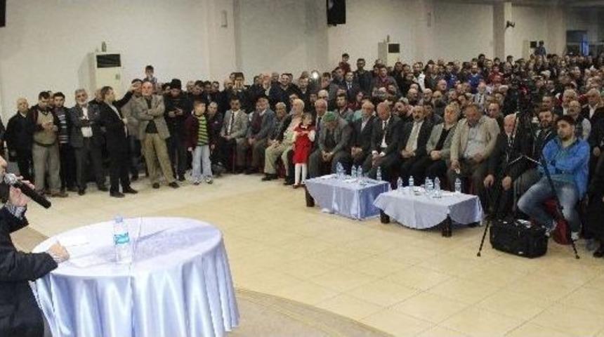 Tekkeköy’de Ömer Döngeloğlu Konferansına Yoğun İlgi