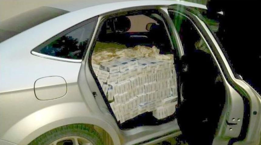 Uşak&rsquo;ta Ka&ccedil;ak Sigara Operasyonu; 2 G&ouml;zaltı