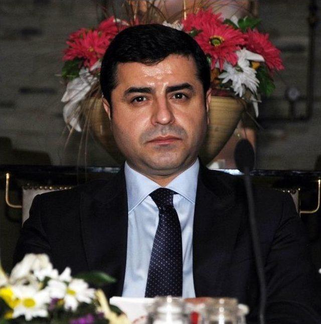 Hdp Eş Genel Başkanı Demirtaş Antalya’da