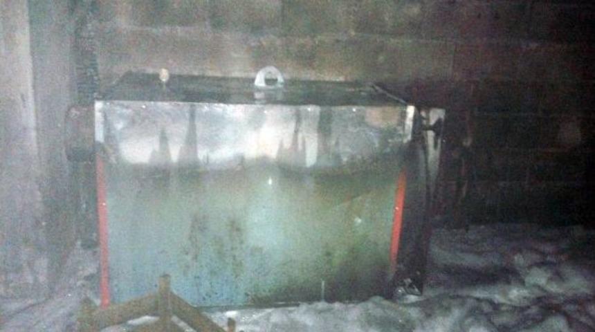 Kalorifer Dairesinde Yangın