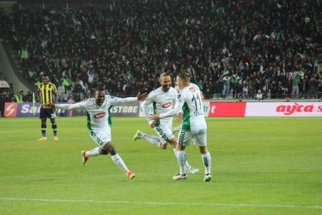 Torku Konyaspor- Fenerbahçe Maçı Fotoğrafları