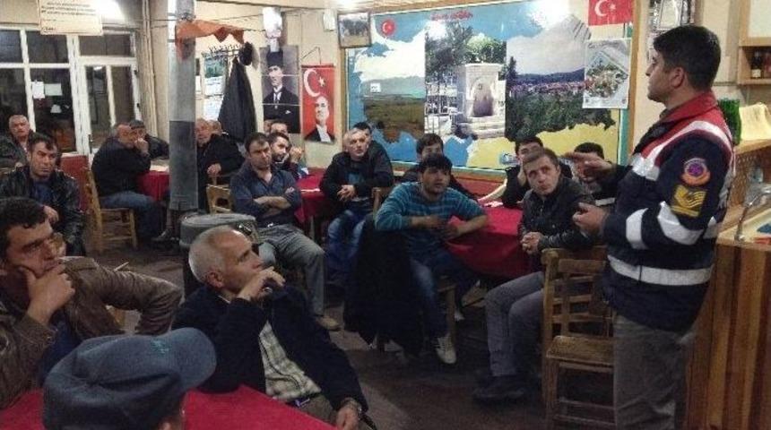 Beyşehir&rsquo;de Jandarma Trafik Timlerinden Eğitim Semineri