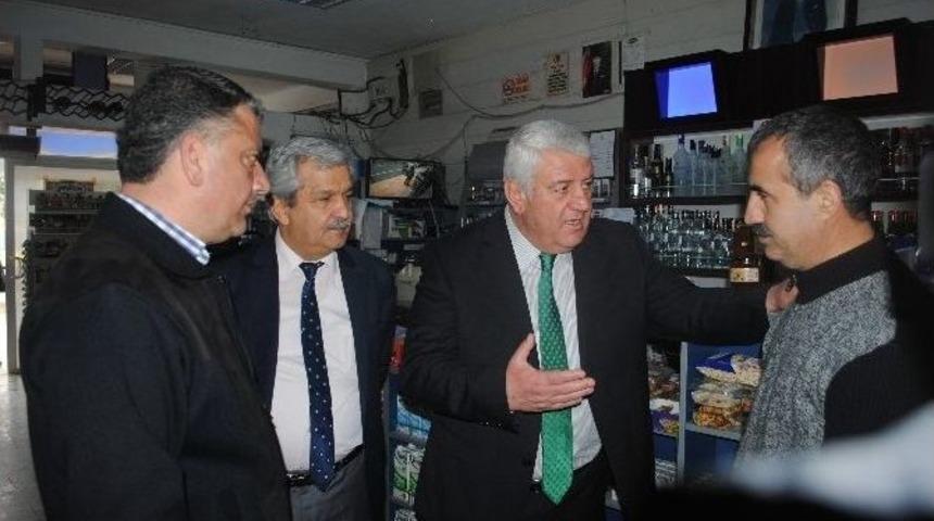 Mutlu&rsquo;dan &Ccedil;eşmeli Esnafa Destek S&ouml;z&uuml;