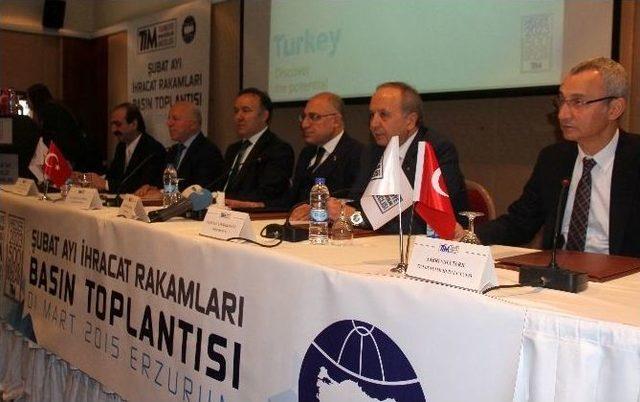 Türkiye Şubat Ayı İhracat Rakamları Erzurum’da Açıklandı