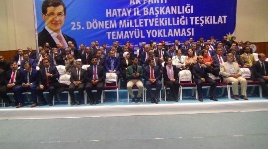 Hatay&rsquo;da Ak Parti Temay&uuml;l Yoklaması Yaptı