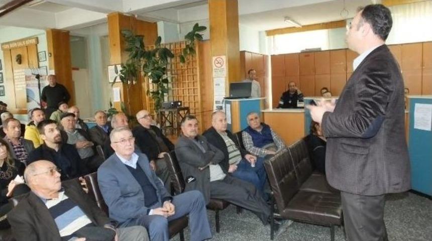 Burhaniye&rsquo;de Zeytincilere G&uuml;breleme Semineri