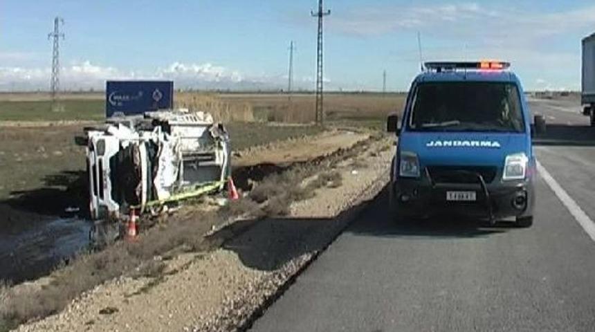 Tır Şof&ouml;r&uuml; Moladan 5 Dakika Sonra Kazada &Ouml;ld&uuml;