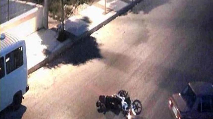 Manisa'da Kazalar Mobese Kamerasında