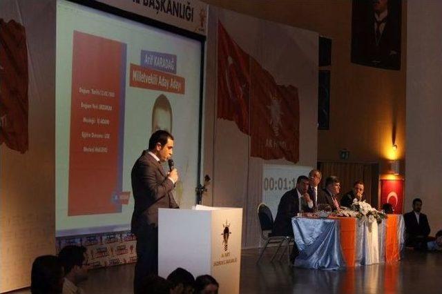 Milletvekili Aday Adayı Arif Karadağ: &ldquo;hayırlı, Uğurlu Olsun&rdquo; 1