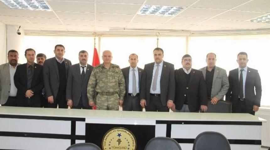 Kurmay Albay Doğan, T&uuml;msiad&rsquo;ı Ziyaret Etti
