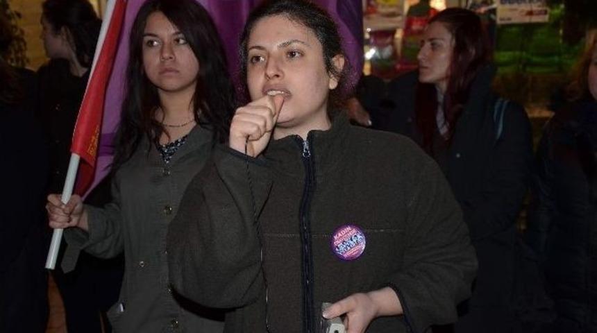 Eskişehir&rsquo;de Kadın Cinayetlerine Tepki Protestosu