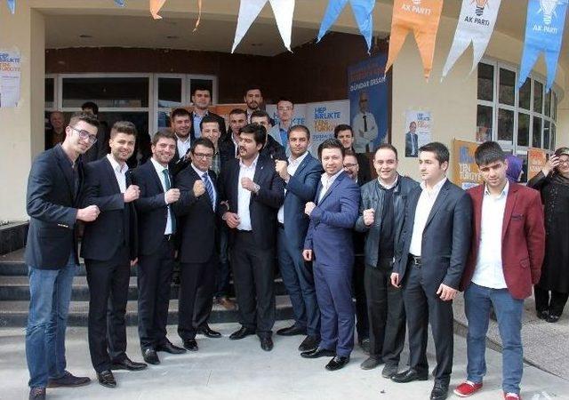 Ak Parti Aday Adayı Şakır&rsquo;dan Ziyaret&ccedil;ilere &lsquo;kıstırma&rsquo; İkramı 2